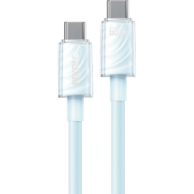 Wekome WDC-74 nabíjací a dátový USB-C na USB-C 1,2m modrý