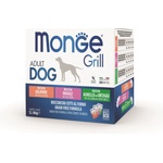 Monge Grill Multibox Adult salmon, pork & lamb with vegetables 12x100 g