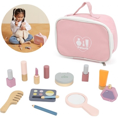 Viga Dřevěná sada krásy v kufříku