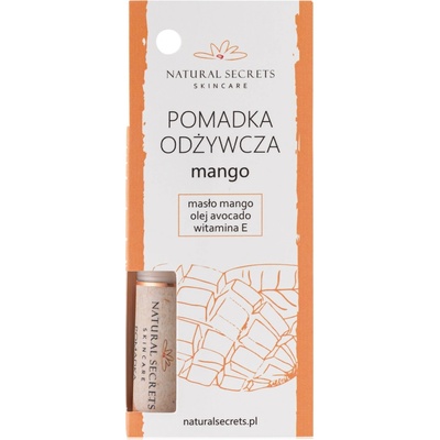 Natural Secrets Ochranný balzam na pery Mango 3,5 g