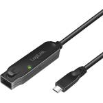LogiLink Cable USB3.2 C-C M/F+Repeater, 5m, Logilink UA0418 (UA0418)