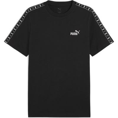 PUMA Тениска Puma Men's Tape Regular Fit T-Shirt - Puma Black