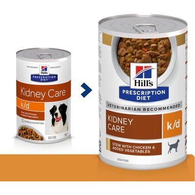 Hill's PD Prescription Diet Canine k/d kuře 354 g