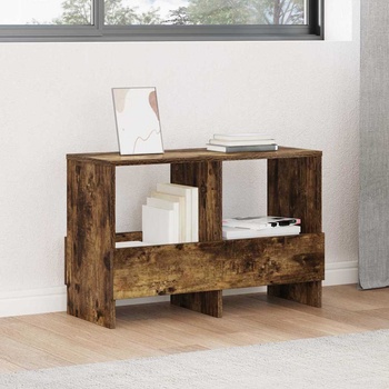 vidaXL Етажерка за списания Димян дъб 68, 5 x 30 x 45 см (890988)