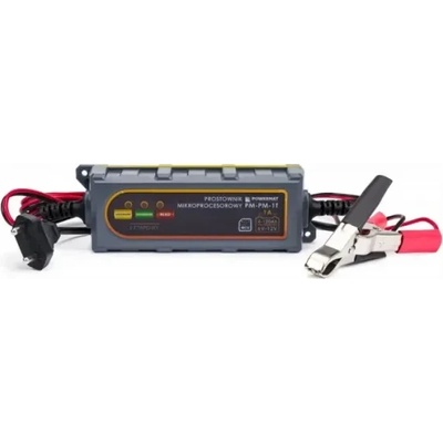 Powermat Зарядно устройство за акумулатор powermat pm-pm-1t, 6v / 12v (pm-pm-1t)