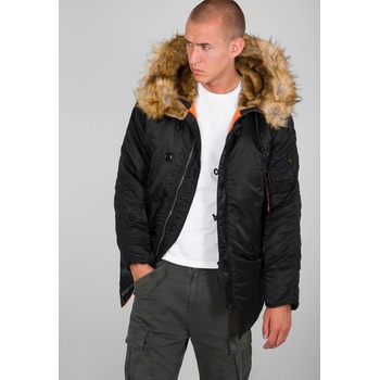 Alpha Industries zimná bunda N3B VF 59 black čierna