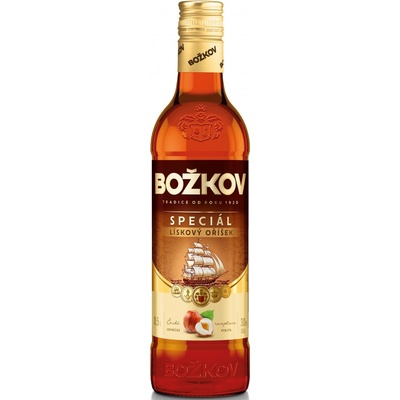 Božkov Speciál Lískový oříšek 30% 0,5 l (holá láhev)