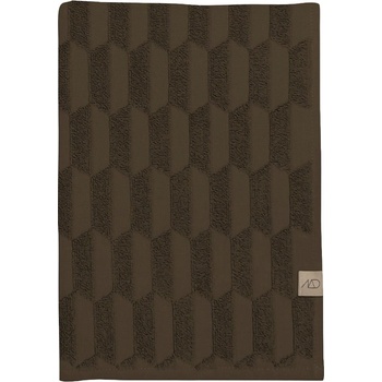Mette Ditmer Тъмнокафяви памучни кърпи в комплект от 2 броя 35x55 cm Geo - Mette Ditmer Denmark (GEOTWG01)