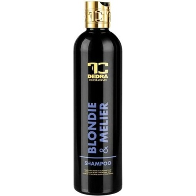 Dedra Blondie & Melier šampón s fialovým pigmentem pro světlé a lesklé vlasy bez žlutých tónů 320 ml