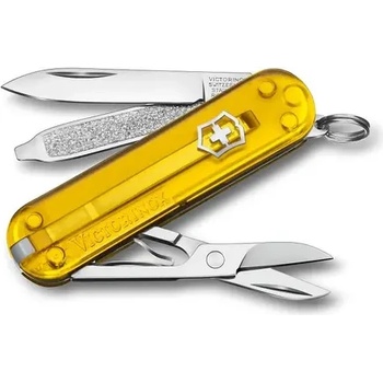 Victorinox Швейцарски джобен нож Victorinox Classic SD Transparent Tuscan Sun (0.6223.T81G)