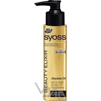 Syoss Beauty Elixir Absolute Oil - regeneruje a dodává hebkost vlasům 100 ml