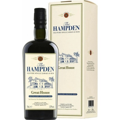 Hampden Estate Great House Distillery Edition 2023 jamajský rum 57% 0,7 l (holá láhev)