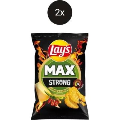 Lays strong cheese cayenne 2 x 55 g