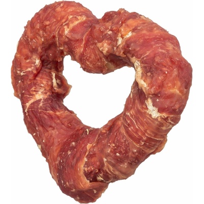 Trixie DentaFun Heart buvolí srdce s kachním masem 40 g