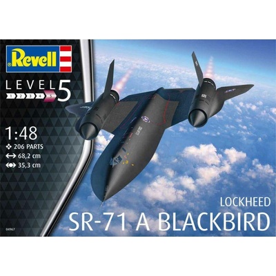 Revell letadlo Lockheed SR-71 A Blackbird 04967 Doprava zdarma! 1:48