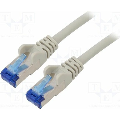 Goobay 79342 Patch S/FTP Kat: 6a RJ45 vidlice z obou stran lanko Cu
