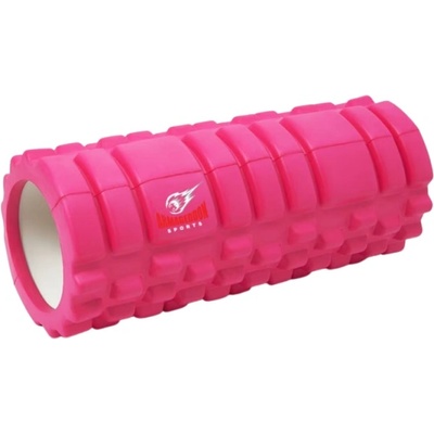 ARMAGEDDON Foam Roller / Фоумролер масажен 33 x 14 см Розов