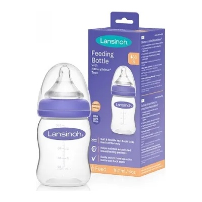 Lansinoh Шише с биберон Lansinoh - NaturalWave, 160 ml (L-75420)