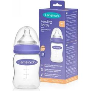 Lansinoh Шише с биберон Lansinoh - NaturalWave, 160 ml (L-75420) - ozone