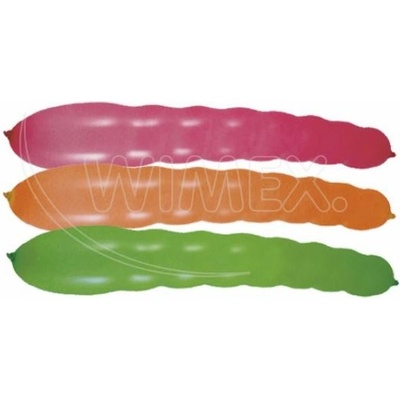 Wimex Nafukovací balónik dlhý farebný mix O8 x 80 cm `L`