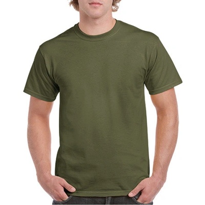Gildan Unisex tričko G5000 Military Green