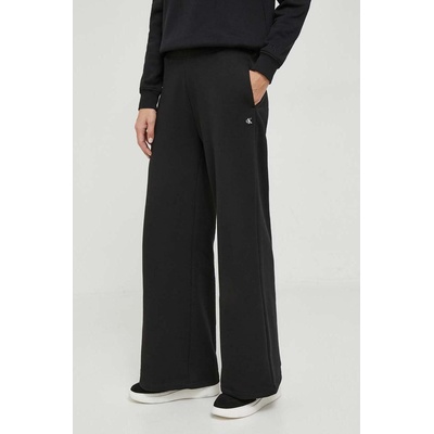 Calvin Klein Jeans Спортен панталон Calvin Klein Jeans в черно със стандартна кройка, с висока талия J20J222597 (J20J222597)