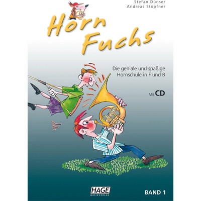 HAGE Musikverlag Cornet Fox Volume 1 with CD Noty