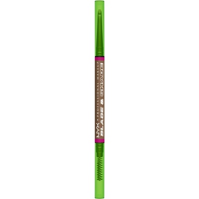 NYX Professional Makeup Blade & Shade ceruzka na obočie s kefkou 04 Taupe g