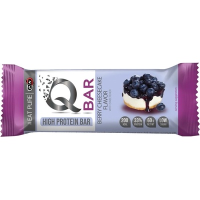 PURE Nutrition USA Q Bar / Low Sugar Protein Bar [60 грама] Малинов чийзкейк