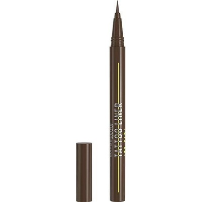 Maybelline New York Tattoo Liner Ink Pen Očné tiene 882 Pitch Brown 1 ml