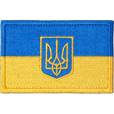 ALFA TACTICAL Nášivka Ukrajinská vlajka se znakem