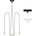 Tech-Protect Универсален ремък 85 см за смартфон от Tech-Protect C2S Rope Crossbody Strap Crayon Grey / Gold (5906302371204)