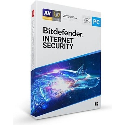 Bitdefender Internet Security 2020 5 lic. 12 mes.