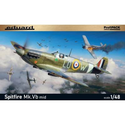 Eduard Supermarine Spitfire Mk.Vb mid ProfiPACK edition 1:48