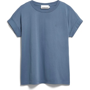 Armedangels Дамска тениска ARMEDANGELS Women's Idaa Logo T-shirt - Dusty Moon - размер XS (116-6799-4611)