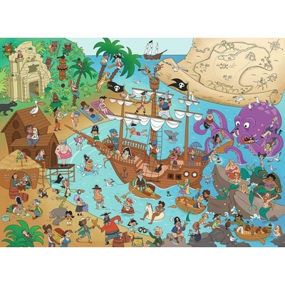 RAVENSBURGER Piráti XXL 150 dielov