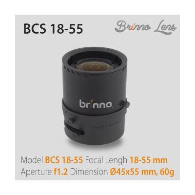 Brinno BCS 18-55 mm F1.2 Aspherický objektív pre TLC200 Pro (BCS 18-55)