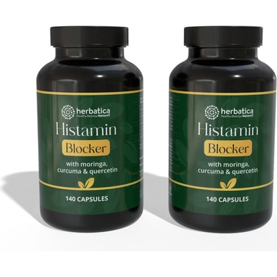 Herbatica Histamin Blocker s moringou kurkumou a kvercetínom 140 kapsúl