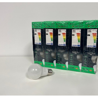 V-TAC LED žárovka E27 A60 8,5W, 5+5ks zdarma, Neutrální bílá 4000 4500K