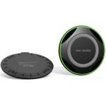 Planet Tech Безжично зарядно Planet Tech, Tънък дизайн, 10W, Черен (SM125 Black)