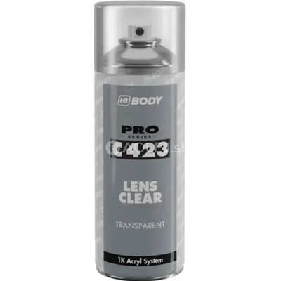 HB BODY LENS CLEAR - LAK NA SVETLÁ