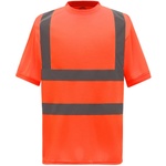 Yoko HI-VIS HVJ410 / Светлоотразителна тениска - HV оранжева 5XL (79J410zv915)