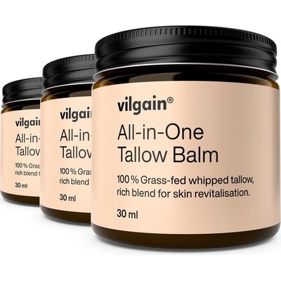Vilgain All-in-one balzám z hovězího loje – 3× 30 ml