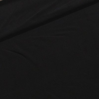 Fleece (flís) 001 jednobarevná uni černá, š.150cm (látka v metráži)