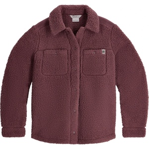 Royal Robbins Дамско поларено яке Royal Robbins Women's Palisades Shacket Fleece jacket - Huckleberry (105-7851-0211)