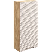 Comad Koupelnová skříňka závěsná horní Ocean Beige 35 béžová/dub olejovaný