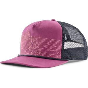 Patagonia Шапка с козирка Patagonia Airfarer Cap - Strataspire Stripe: Faded Magenta - размер One Size (904-2234-0911)
