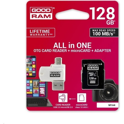 GOODRAM All-In-ONe UHS-I U1 128GB M1A4-1280R12