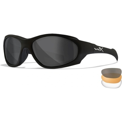Okuliare Wiley X strelecké XL-1 Advanced Comm sada 3 sklá čierny rám