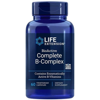Life Extension BioActive Complete B Complex 60 капсули